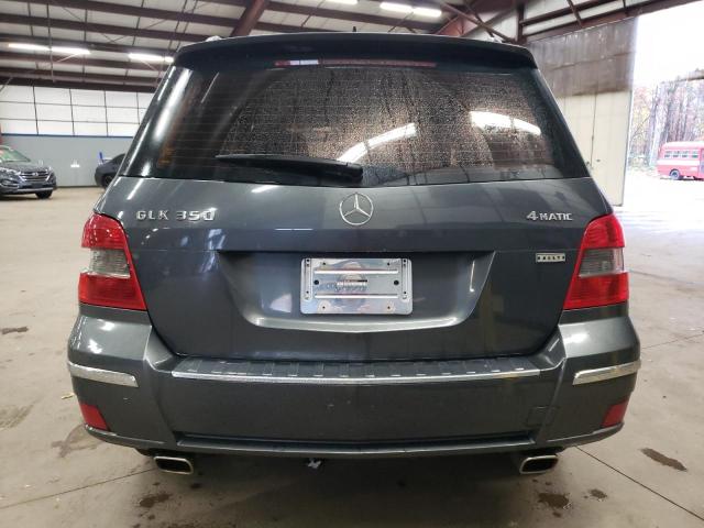 WDCGG8HB4BF554263 - 2011 MERCEDES-BENZ GLK 350 4MATIC GRAY photo 6