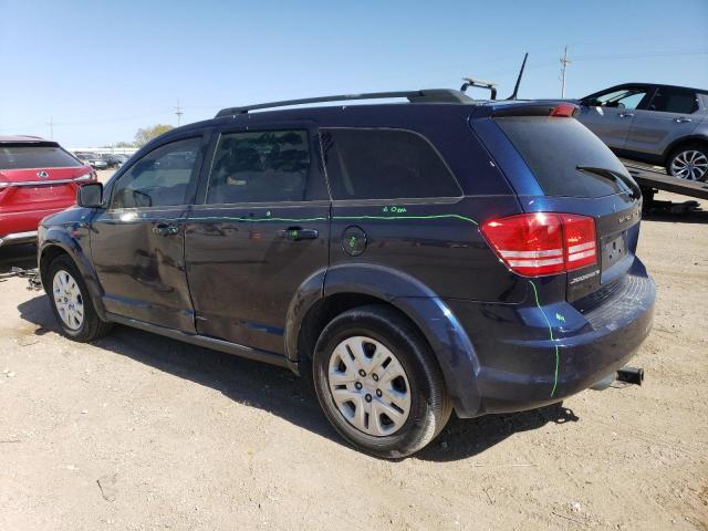 3C4PDCAB4KT869968 - 2019 DODGE JOURNEY SE BLUE photo 2