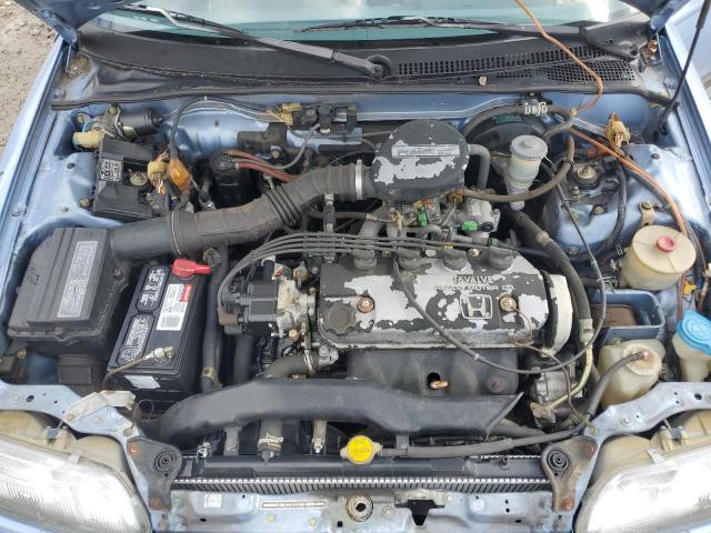 2HGED6450KH555159 - 1989 HONDA CIVIC DX BLUE photo 11