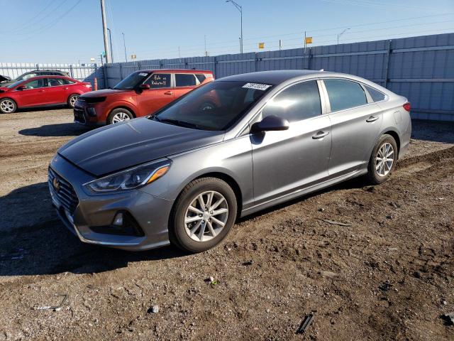 5NPE24AF0KH753429 - 2019 HYUNDAI SONATA SE GRAY photo 1