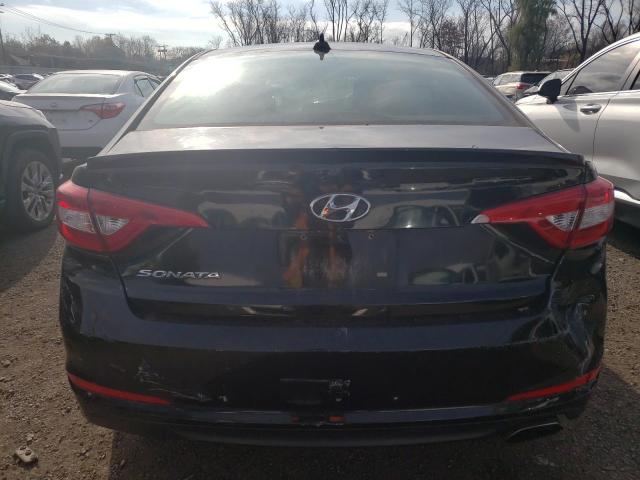 5NPE24AF7GH383569 - 2016 HYUNDAI SONATA SE BLACK photo 6