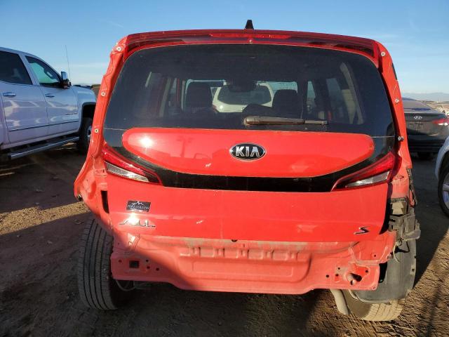 KNDJ23AU3M7141014 - 2021 KIA SOUL LX RED photo 6