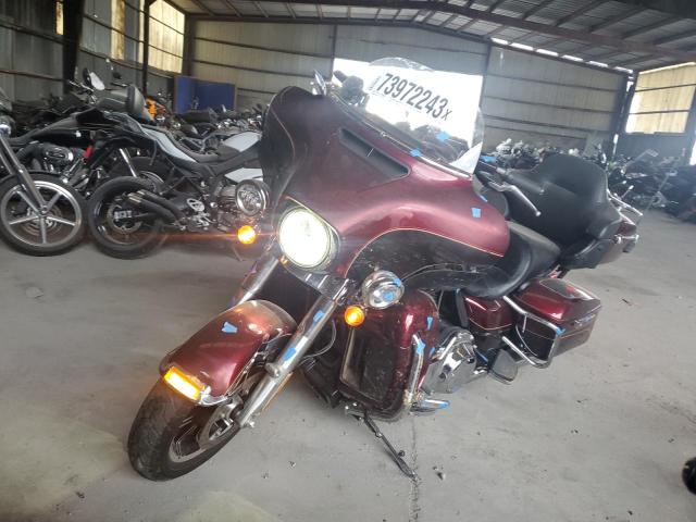 1HD1FCM15EB619002 - 2014 HARLEY-DAVIDSON FLHTCU ULTRA CLASSIC ELECTRA GLIDE BURGUNDY photo 2