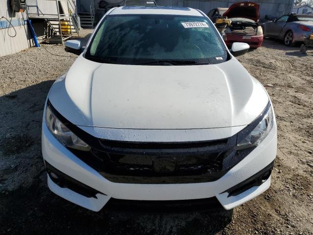 JHMFC1F37JX033660 - 2018 HONDA CIVIC EX WHITE photo 5