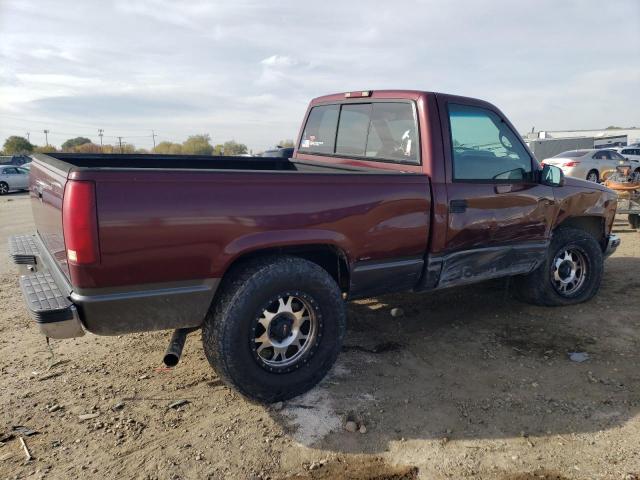 1GBEK14R8VZ173755 - 1997 CHEVROLET SLVRD K1500 BURGUNDY photo 3