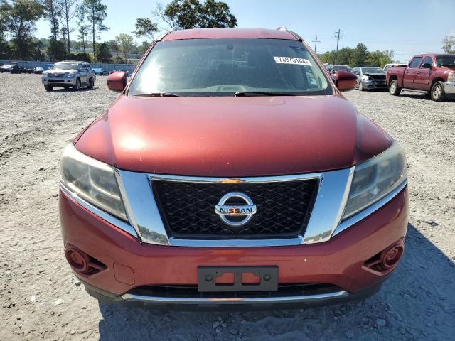 5N1AR2MNXDC642415 - 2013 NISSAN PATHFINDER S RED photo 5