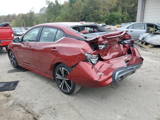 3N1AB8DV4NY313054 - 2022 NISSAN SENTRA SR MAROON photo 2