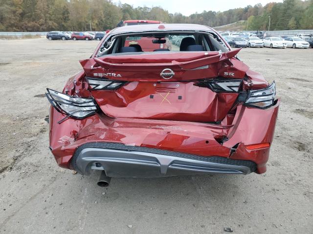 3N1AB8DV4NY313054 - 2022 NISSAN SENTRA SR MAROON photo 6