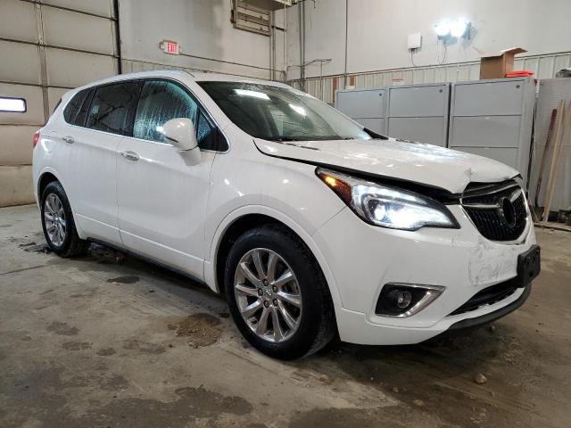 LRBFXCSAXKD001759 - 2019 BUICK ENVISION ESSENCE WHITE photo 4