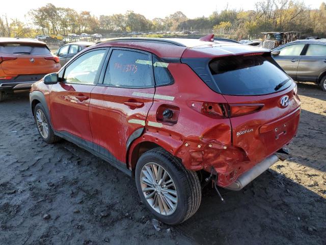 KM8K6CAA9LU510551 - 2020 HYUNDAI KONA SEL PLUS RED photo 2