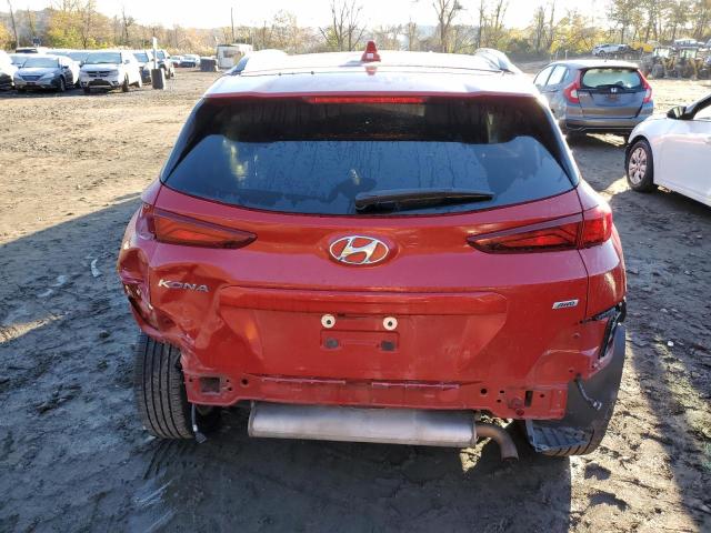 KM8K6CAA9LU510551 - 2020 HYUNDAI KONA SEL PLUS RED photo 6