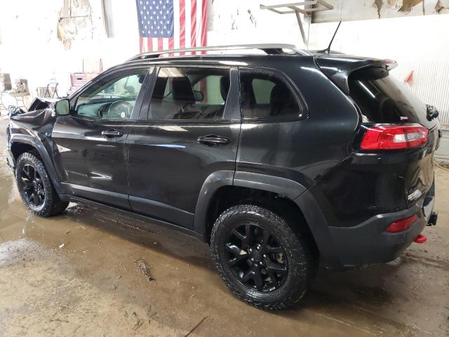 1C4PJMBSXGW309354 - 2016 JEEP CHEROKEE TRAILHAWK BLACK photo 2