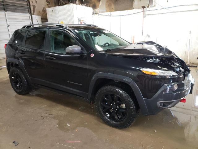 1C4PJMBSXGW309354 - 2016 JEEP CHEROKEE TRAILHAWK BLACK photo 4