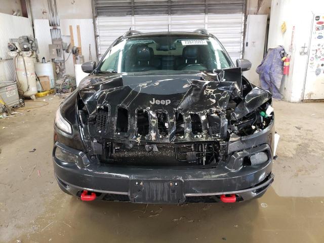 1C4PJMBSXGW309354 - 2016 JEEP CHEROKEE TRAILHAWK BLACK photo 5