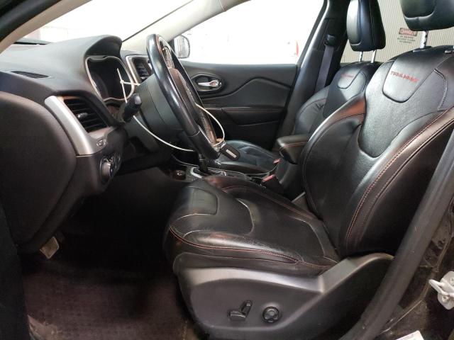 1C4PJMBSXGW309354 - 2016 JEEP CHEROKEE TRAILHAWK BLACK photo 7