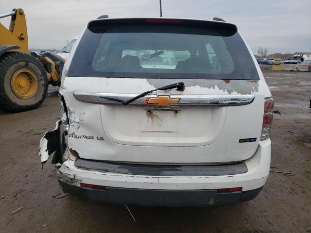 2CNDL13F576231987 - 2007 CHEVROLET EQUINOX LS WHITE photo 6