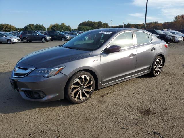 19UDE2F87JA003695 - 2018 ACURA ILX PREMIUM GRAY photo 1