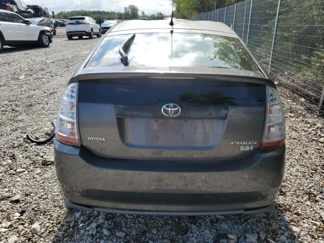 JTDKB20U183306278 - 2008 TOYOTA PRIUS CHARCOAL photo 6