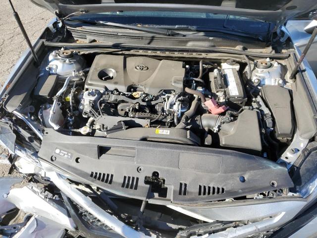 4T1B61HK1KU280411 - 2019 TOYOTA CAMRY XSE SILVER photo 11