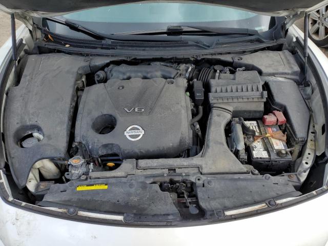 1N4AA5AP6AC814637 - 2010 NISSAN MAXIMA S WHITE photo 11