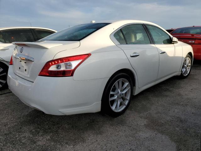 1N4AA5AP6AC814637 - 2010 NISSAN MAXIMA S WHITE photo 3