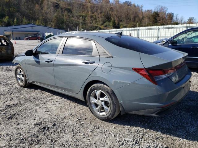 KMHLL4AG8NU307855 - 2022 HYUNDAI ELANTRA SE GRAY photo 2