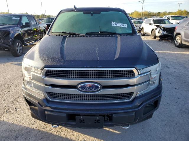 1FTEW1EG5JFE21694 - 2018 FORD F150 SUPERCREW BLUE photo 5