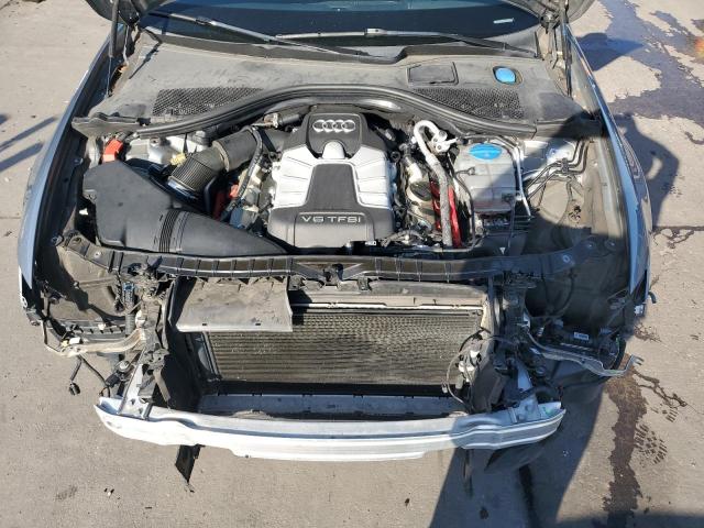 WAUHGAFC5FN008271 - 2015 AUDI A6 PRESTIGE ვერცხლისფერი ფოტო 11