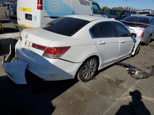 1HGCP2F82CA196945 - 2012 HONDA ACCORD EXL WHITE photo 3