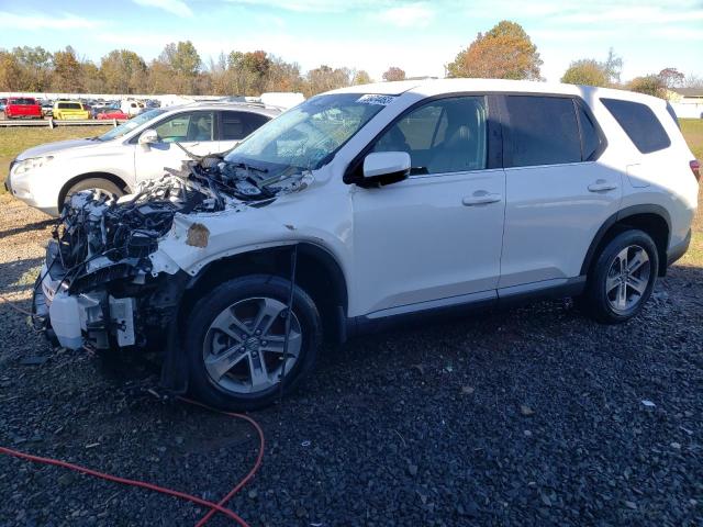 5FNYG1H48PB029561 - 2023 HONDA PILOT EXL WHITE photo 1