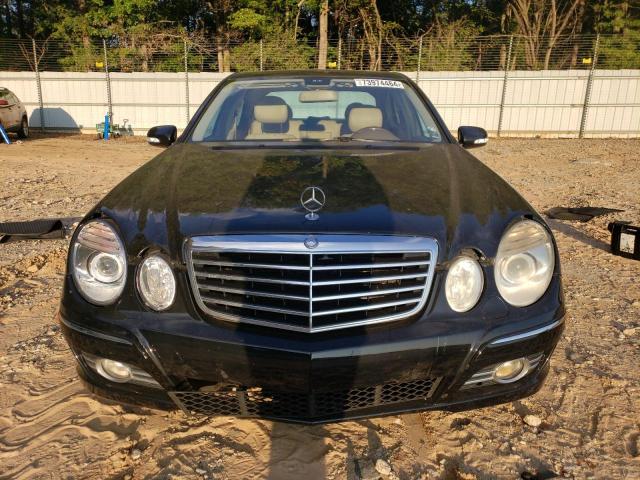 WDBUF56X38B247903 - 2008 MERCEDES-BENZ E 350 BLACK photo 5