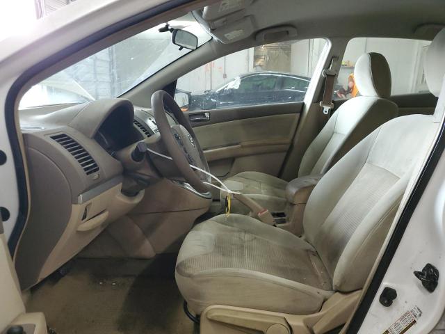 3N1AB6AP6CL635067 - 2012 NISSAN SENTRA 2.0 WHITE photo 7