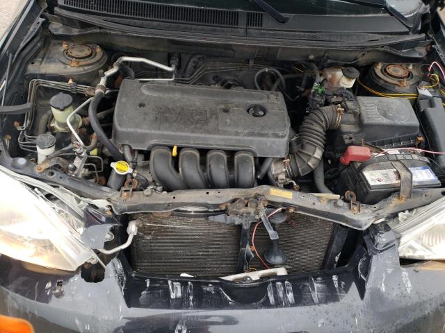 2T1KR32E55C921586 - 2005 TOYOTA COROLLA MA XR CHARCOAL photo 11