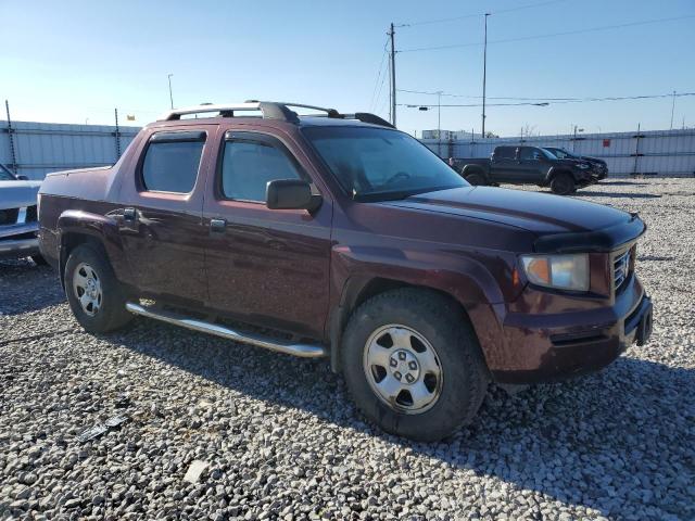 2HJYK16287H548504 - 2007 HONDA RIDGELINE RT PURPLE photo 4