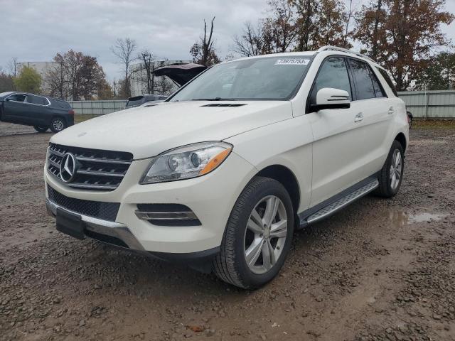 4JGDA5HB7DA221432 - 2013 MERCEDES-BENZ ML 350 4MATIC WHITE photo 1