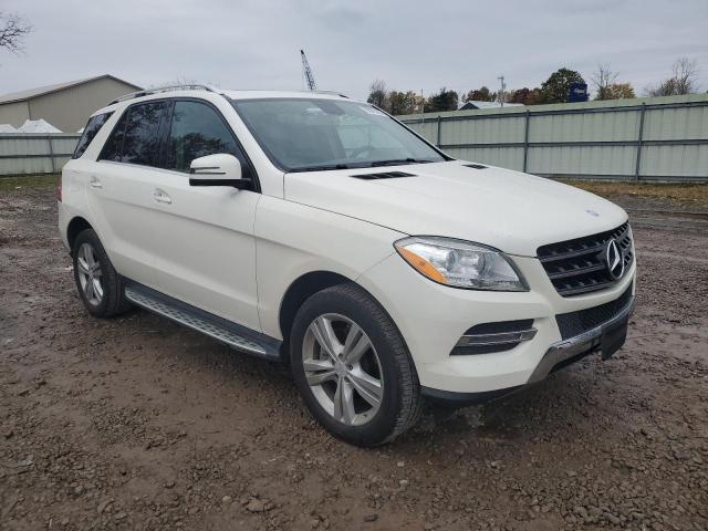 4JGDA5HB7DA221432 - 2013 MERCEDES-BENZ ML 350 4MATIC WHITE photo 4