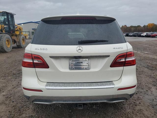 4JGDA5HB7DA221432 - 2013 MERCEDES-BENZ ML 350 4MATIC WHITE photo 6