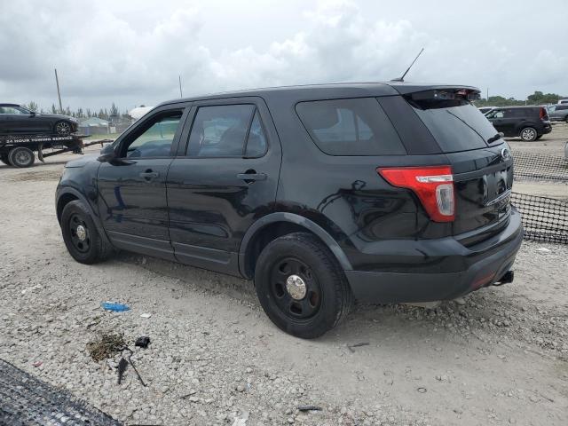 1FM5K8AR6EGB27437 - 2014 FORD EXPLORER POLICE INTERCEPTOR BLACK photo 2