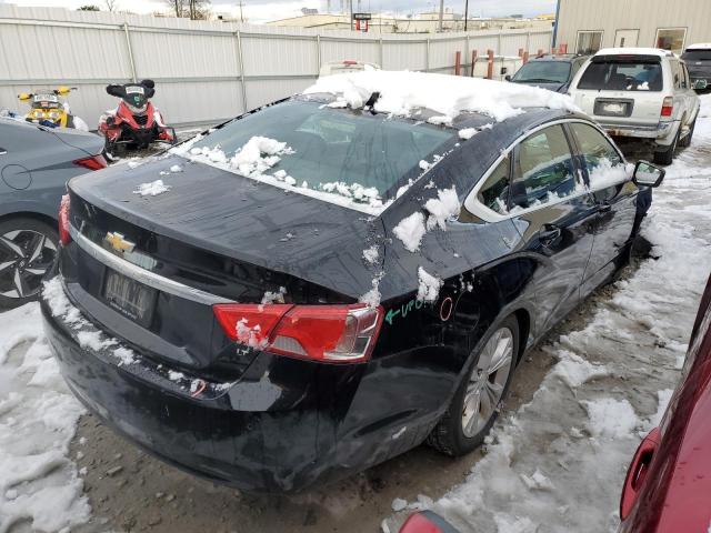 1G1125S31EU130719 - 2014 CHEVROLET IMPALA LT BLACK photo 3