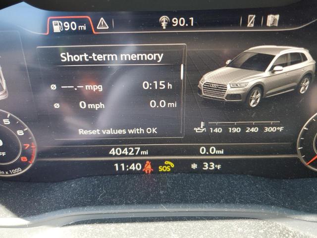 WA1CNAFYXJ2089853 - 2018 AUDI Q5 PRESTIGE 蓝色 照片 9