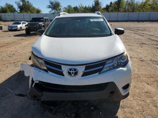 2T3ZFREV4DW054675 - 2013 TOYOTA RAV4 LE WHITE photo 5