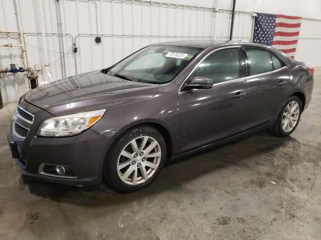 1G11E5SA0DF255798 - 2013 CHEVROLET MALIBU 2LT ნაცრისფერი ფოტო 1