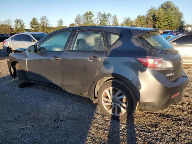 JM1BL1L77D1745343 - 2013 MAZDA 3 I GRAY photo 2