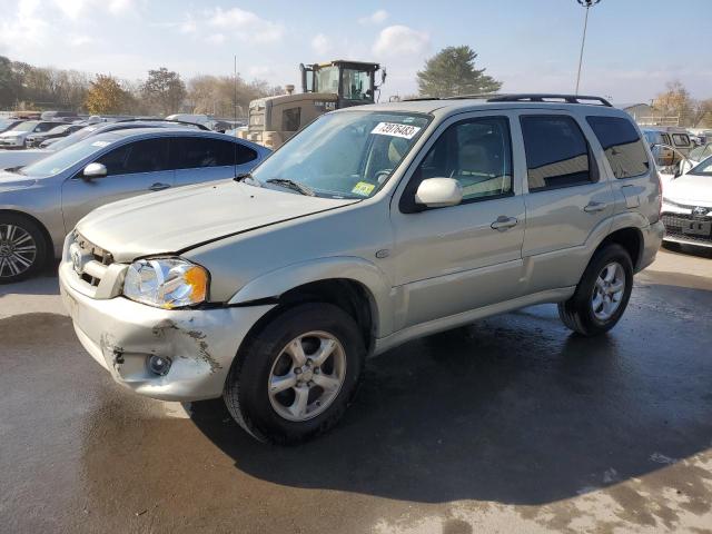 4F2YZ02Z26KM15161 - 2006 MAZDA TRIBUTE I BEIGE photo 1