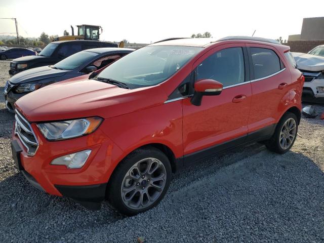 MAJ3P1VE3JC200198 - 2018 FORD ECOSPORT TITANIUM RED photo 1