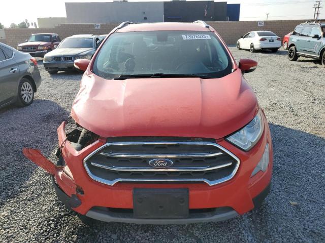 MAJ3P1VE3JC200198 - 2018 FORD ECOSPORT TITANIUM RED photo 5