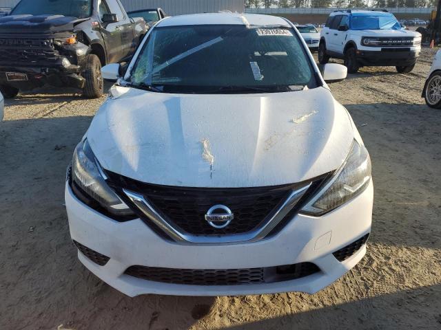 3N1AB7AP4KY316502 - 2019 NISSAN SENTRA S WHITE photo 5