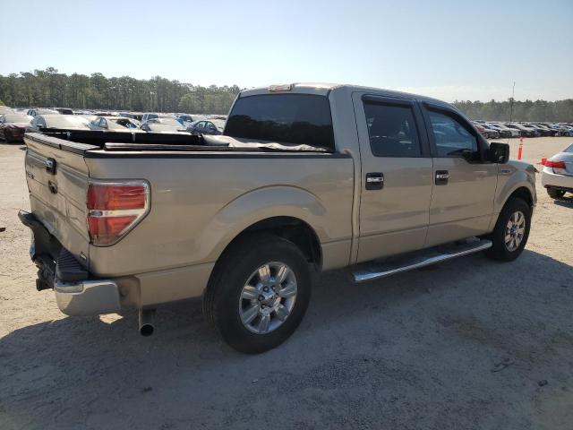 1FTFW1CV6AFD61589 - 2010 FORD F150 SUPERCREW GOLD photo 3