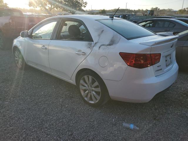 KNAFW4A31B5356825 - 2011 KIA FORTE SX WHITE photo 2