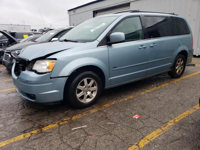 2A8HR54P08R710006 - 2008 CHRYSLER TOWN & COU TOURING BLUE photo 1